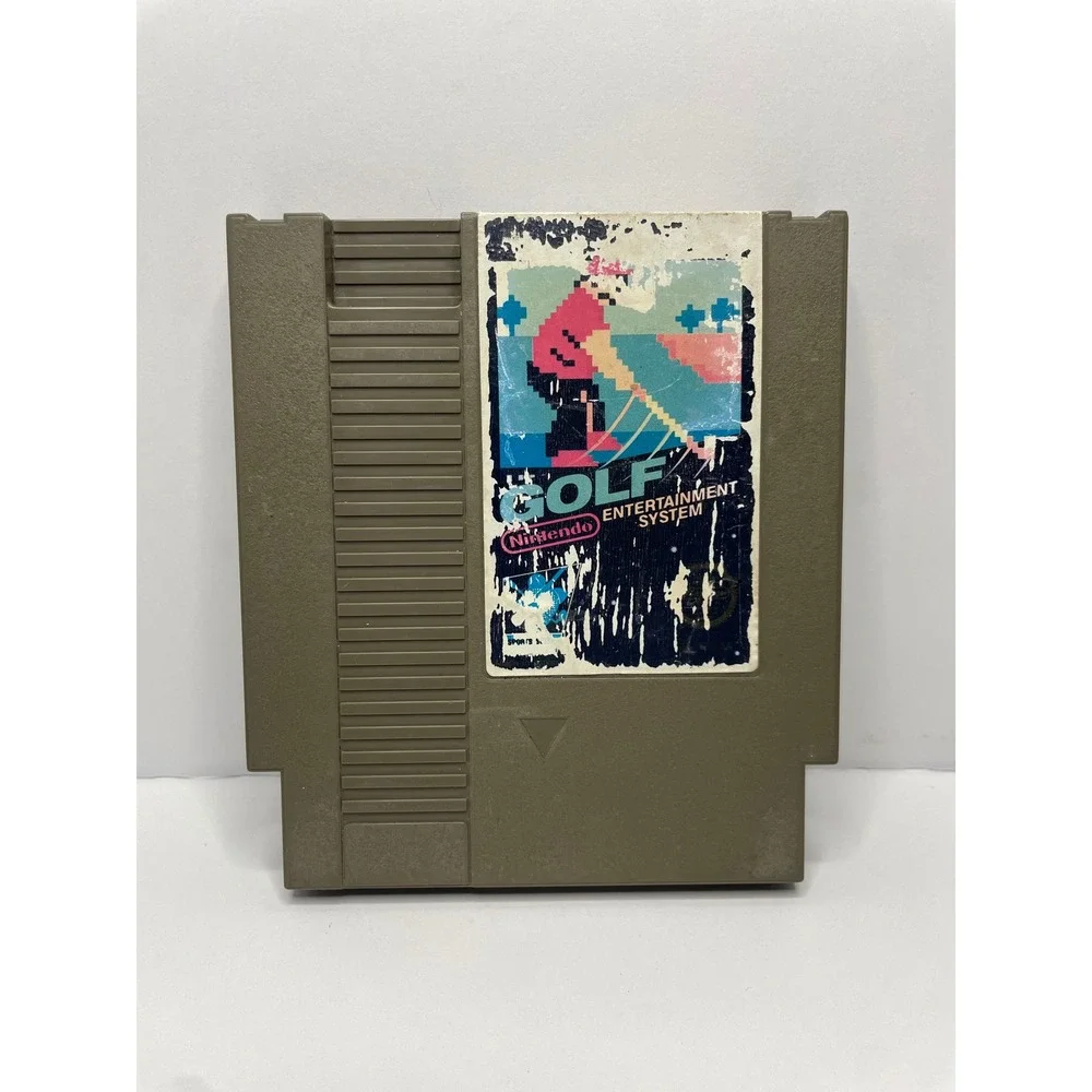 Golf Nintendo NES Video Game Cartridge Black Box Series NES-GF-USA